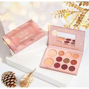 Trendbeauty  Naturally Nude Eyeshadow Palette With 11 Colors Pigment 0.48 Oz